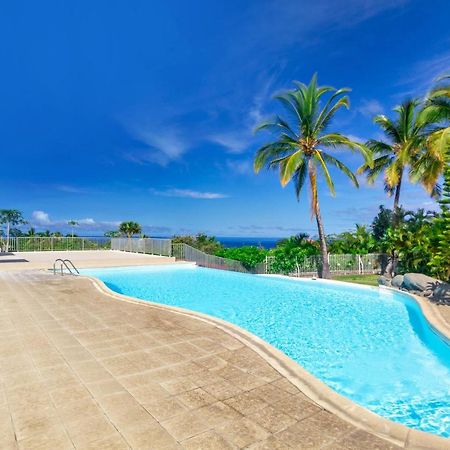 Cuty - Bel Et Spacieux Apt Avec Magnifique Vue Mer Et Piscine Saint Gilles Les Bains Dış mekan fotoğraf